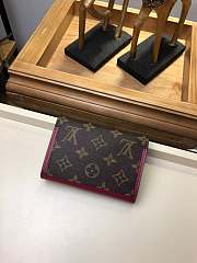 FORUABGS LOUIS VUITTON FLORE COMPACT WALLET M64588 - 3