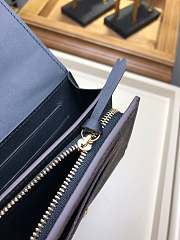 FORUABGS LOUIS VUITTON FLORE COMPACT WALLET BLACK - 6