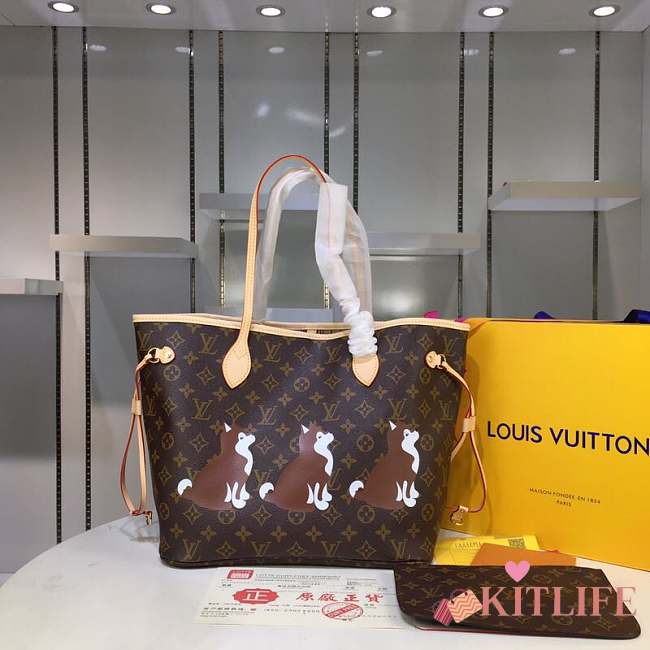 FORUBAGS LOUIS VUITTON NEVERFULL MM 32x29x17CM - 1
