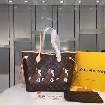 FORUBAGS LOUIS VUITTON NEVERFULL MM 32x29x17CM