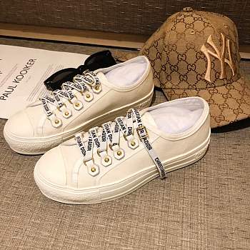 FORUBAGS DIOR SNEAKERS CANVAS WHITE