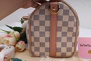 Louis Vuitton SPEEDY BANDOULIÈRE 25 Rose Ballerine N44366  - 3