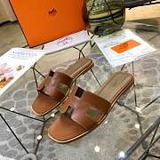 Hermes Slippers Size:35-41 brown - 3