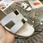 Hermes Slippers Size:35-41 white - 6