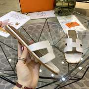 Hermes Slippers Size:35-41 white - 3