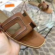 Forubags Hermes Slippers Size:35-41 brown - 6