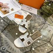 Forubags Hermes Slippers Size:35-41 white - 2