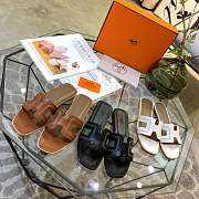 Forubags Hermes Slippers Size:35-41 white - 6