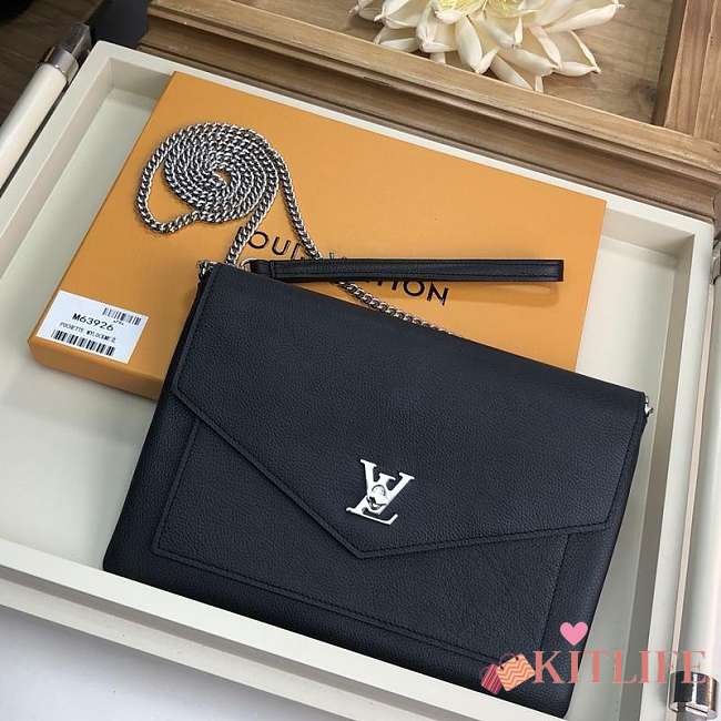 LOUIS VUITTON POCHETTE MYLOCKME Noir M63926 - 1