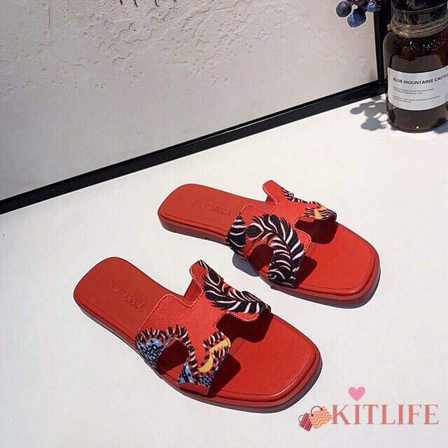 Forubags Hermes sandal red  - 1