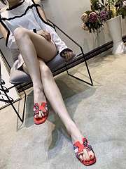 Forubags Hermes sandal red  - 3