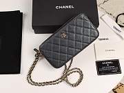 Chanel Classic Clutch with Chain Grained Calfskin & Gold-Tone Metal Black A82527 Y83470 C3906 - 5