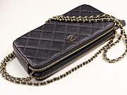 Chanel Classic Clutch with Chain Grained Calfskin & Gold-Tone Metal Black A82527 Y83470 C3906 - 6