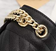 YSL ENVELOPE LARGE BAG IN GRAIN LEATHER GOLD HARDWARE 31*22*7.5CM - 3