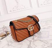 Forubags Gucci GG Marmont small shoulder bag Style ‎443497 0OLFX 2266 - 4
