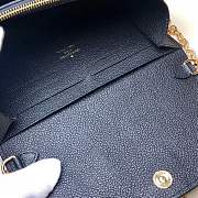 FORUABGS LOUIS VUITTON VAVIN CHAIN WALLET M63398 Noir - 5