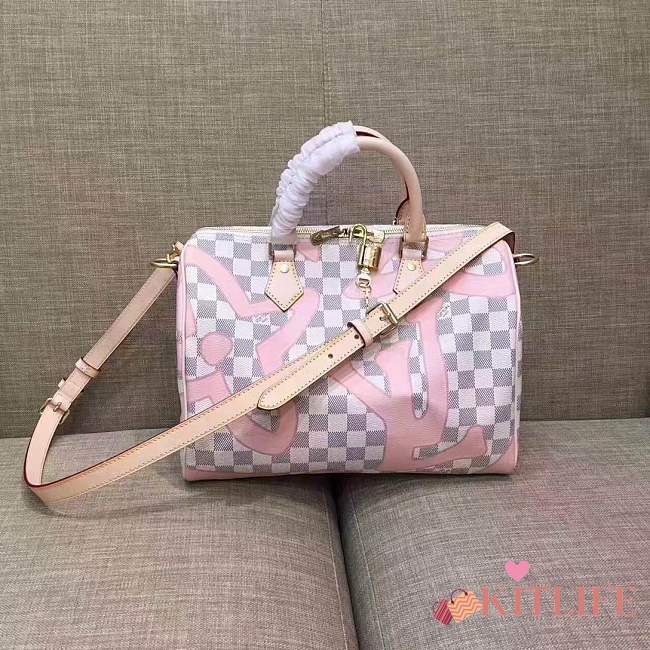 Forubags Louis Vuitton Speedy Bandouliere 30 N41052 Pink - 1