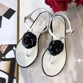 Chanel Camellia sandals Size 35-40 white