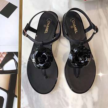 Chanel Camellia sandals Size 35-40 black