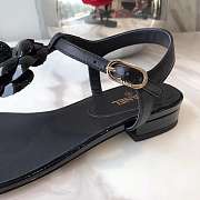 Chanel Camellia sandals Size 35-40 black - 6
