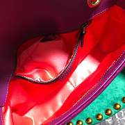 Forubags2 Gucci GG Marmont velvet shoulder bag 31*19*7cm - 4