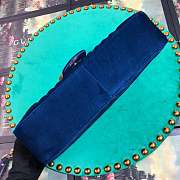 Forubags4 Gucci GG Marmont velvet shoulder bag 31*19*7cm - 6