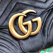 Forubags7 Gucci GG Marmont velvet shoulder bag 31*19*7cm - 5