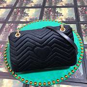 Forubags7 Gucci GG Marmont velvet shoulder bag 31*19*7cm - 6