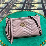 Forubags gucci New Chevron Matelasse 453878 dusty pink  - 1