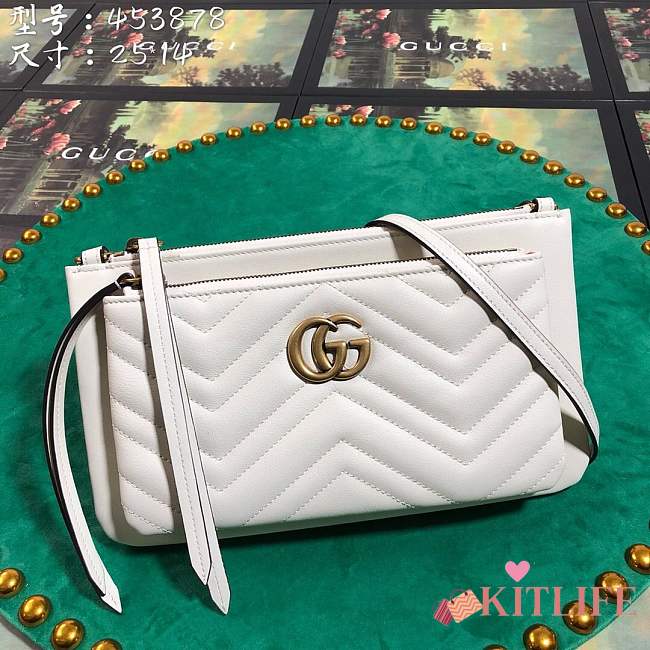 Forubags gucci New Chevron Matelasse 453878 white - 1