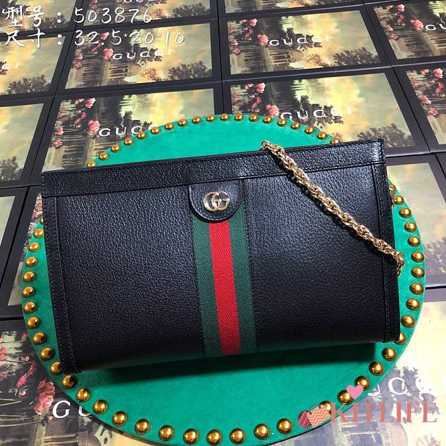 Forubags GUCCI Ophidia Shoulder Bag black 503876 DJ2DG 1060 - 1