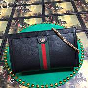Forubags GUCCI Ophidia Shoulder Bag black 503876 DJ2DG 1060 - 1