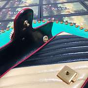 Forubags Gucci GG Marmont small shoulder bag Style ‎443497 0OLOX 9689 - 5