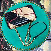 Forubags Gucci GG Marmont small shoulder bag Style ‎443497 0OLOX 9689 - 4