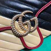 Forubags Gucci GG Marmont small shoulder bag Style ‎443497 0OLOX 9689 - 2