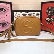 Forubags Gucci Soho small leather disco bag Style ‎308364 orange - 1