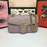 Forubags GG Marmont small matelassé shoulder bag Style ‎443497 DTDIT 5729 - 1