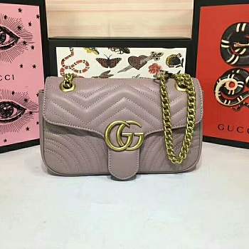 Forubags GG Marmont small matelassé shoulder bag Style ‎443497 DTDIT 5729