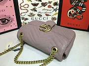 Forubags GG Marmont small matelassé shoulder bag Style ‎443497 DTDIT 5729 - 3