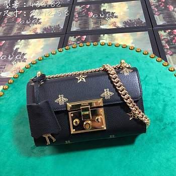 Forubags Gucci Padlock Bee Star small shoulder bag Style ‎432182 DJ2LG 1055