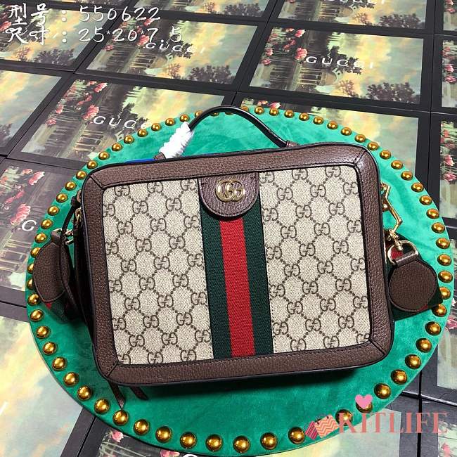 Forubags Gucci Ophidia small GG shoulder bag Style ‎550622 K05NG 8745 - 1