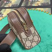 Forubags Gucci Ophidia GG Supreme small belt bag Style ‎517076 96I3B 8745 - 3