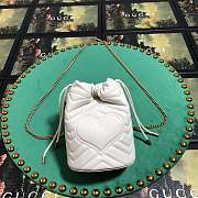 Forubags Gucci GG Marmont mini bucket bag Style ‎575163 DTDRT 9022 - 2