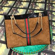 Forubags Gucci Rajah large tote Style ‎537219 0X7BX 2876 brown - 5