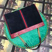 Forubags Gucci Rajah large tote ‎Style ‎537219 0X7AX 4065 dark blue - 4