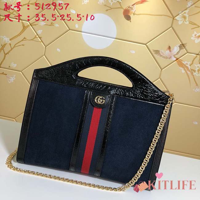 Forubags Gucci Ophidia Shoulder Bag style 512957# dark blue - 1