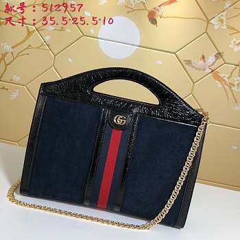 Forubags Gucci Ophidia Shoulder Bag style 512957# dark blue