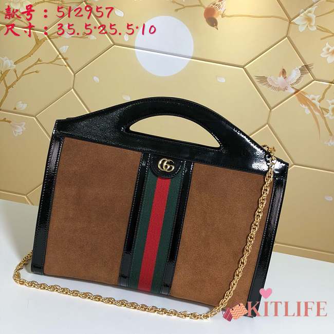 Forubags Gucci Ophidia Shoulder Bag style 512957# brown - 1