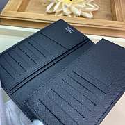 FORUABGS LOUIS VUITTON BRAZZA WALLET Black M67910 - 2