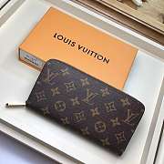 FORUABGS LOUIS VUITTON ZIPPY WALLET M41894 Rose Ballerine - 1